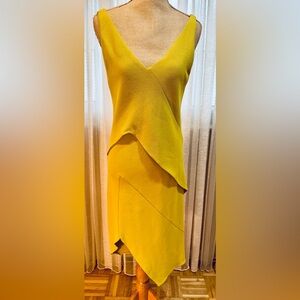 open lace back dress NARCISO RODRIGUEZ Crew Neck Knee-Length Dress - 8 US